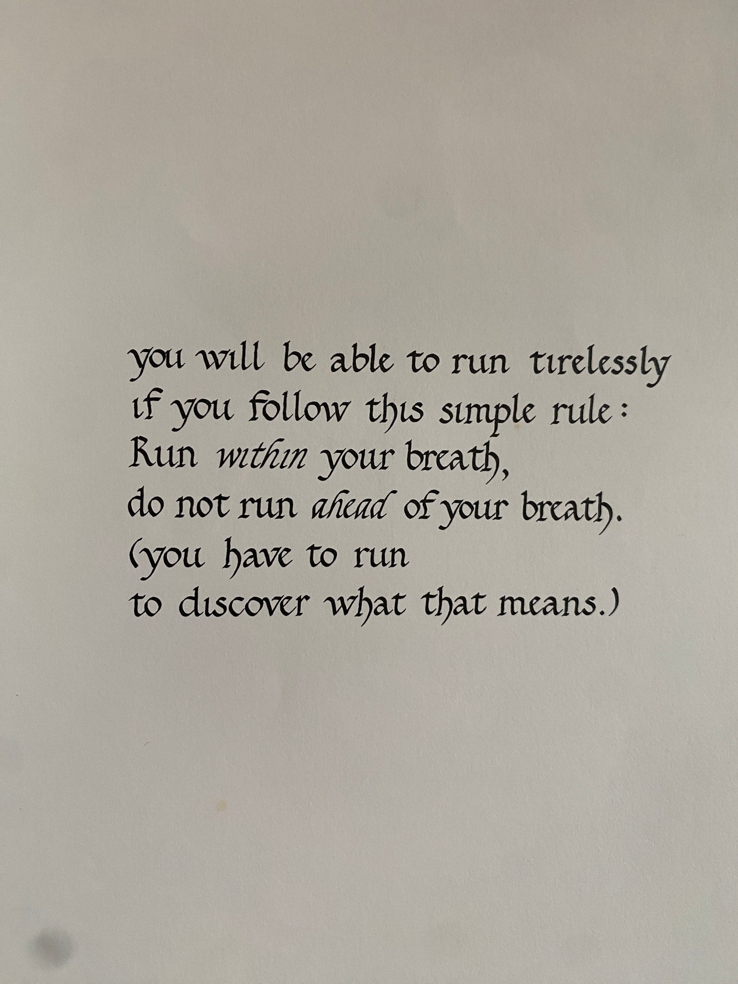 THE ZEN OF RUNNING (1974)