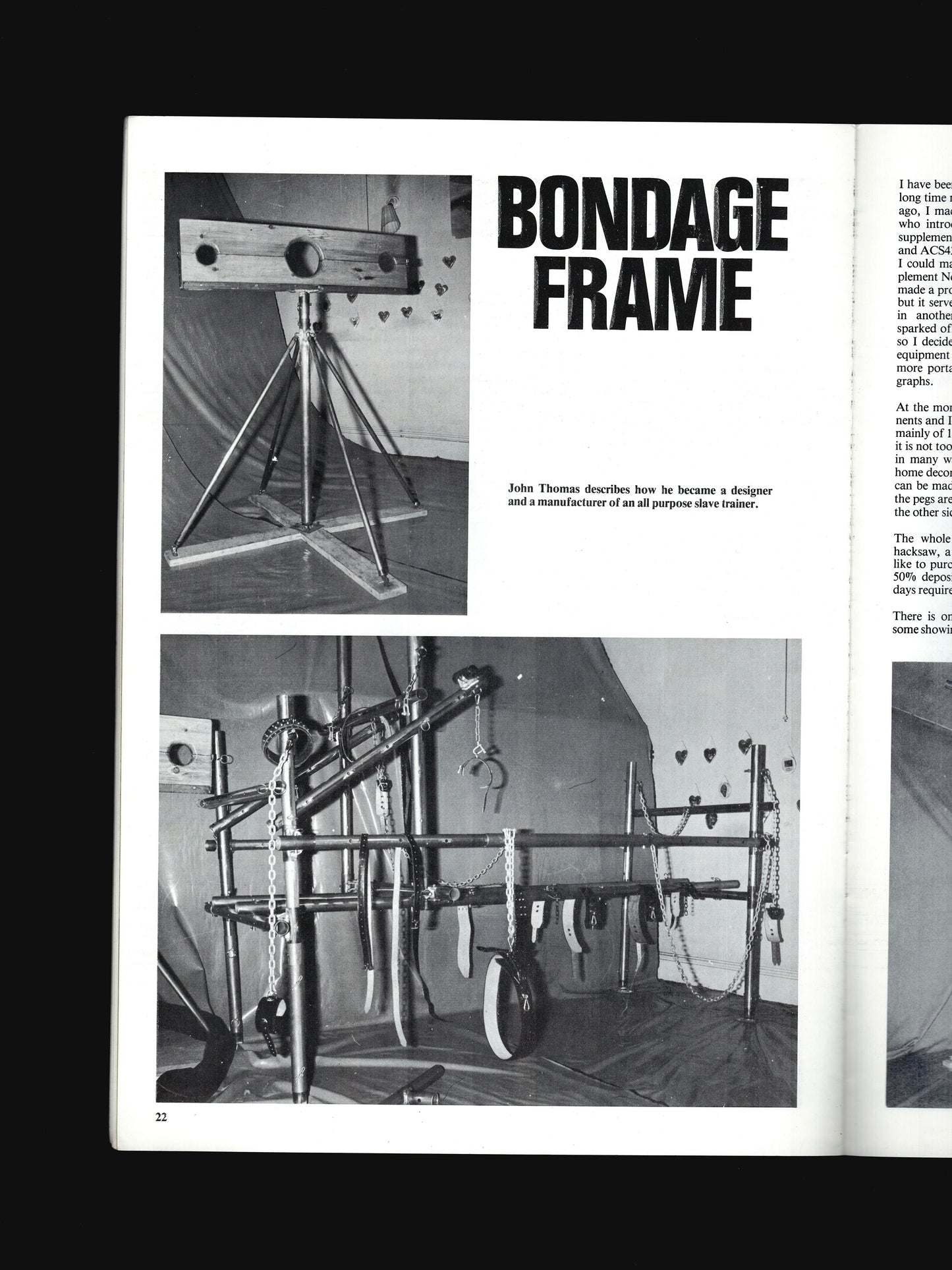 ATOMAGE BONDAGE NO 1 (1982)